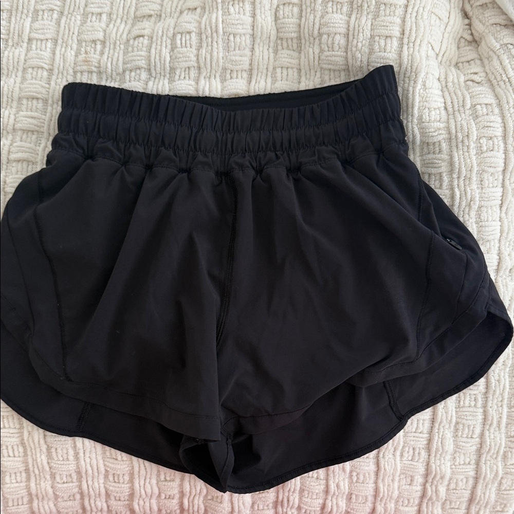 Lululemon Women's Black Athletic Shorts